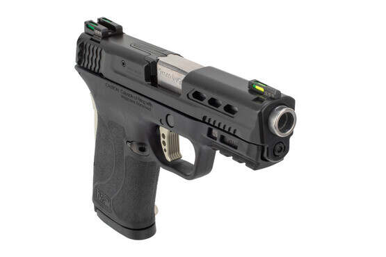 Smith Wesson Performance Center M&P Shield EZ pistol features a 9mm ported barrel